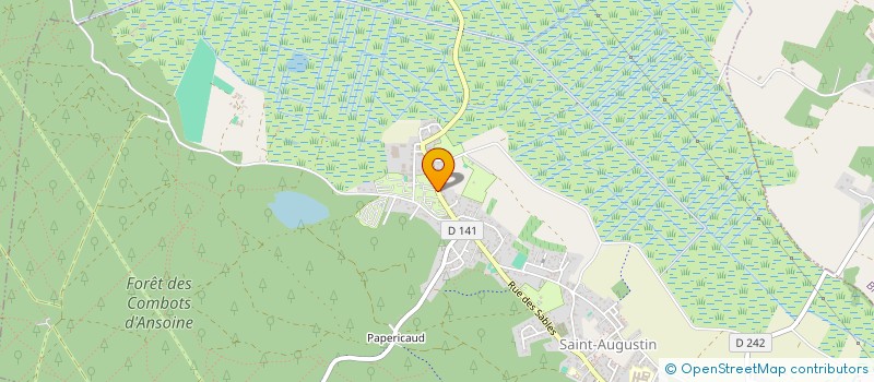 localisation de l'entreprise SUPERETTE LA FERME  SAINT-AUGUSTIN