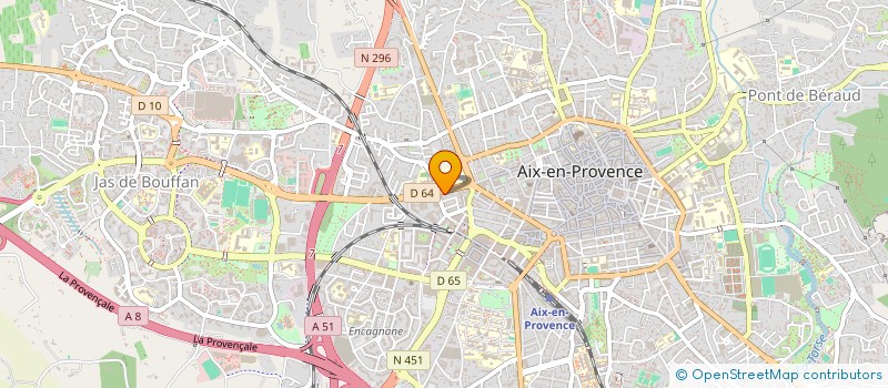 localisation de l'entreprise SUPERETTE LE CEZANNE à AIX-EN-PROVENCE