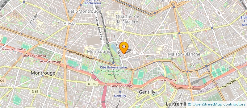 localisation de l'entreprise SUPERETTE PILOTE MOUCHEZ MONTSOURIS à PARIS