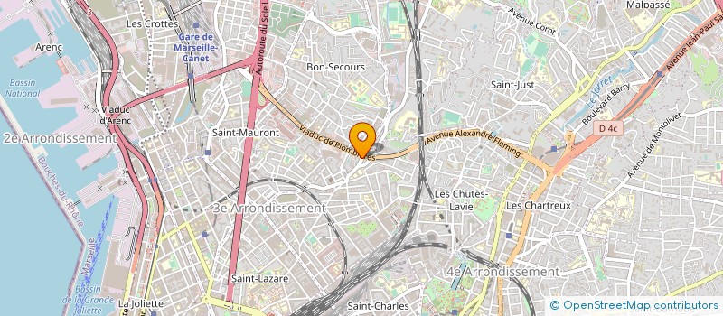 localisation de l'entreprise SUPERETTE PLOMBIERE à MARSEILLE