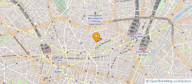 localisation de l'entreprise SUPERETTE RODIER à PARIS