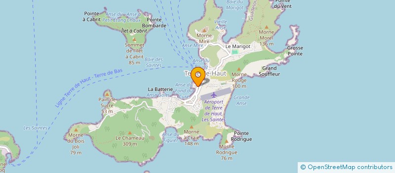 localisation de l'entreprise SUPERETTE SAMSON à TERRE-DE-HAUT
