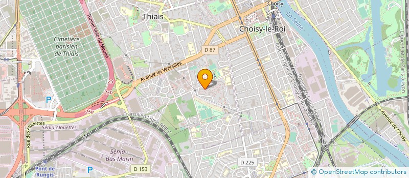 localisation de l'entreprise SUPERETTE THIAIS à THIAIS