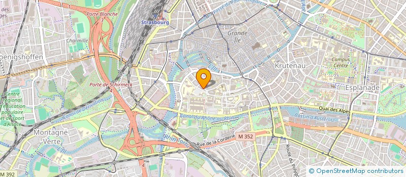 localisation de l'entreprise SUPERETTE UNIQUE à STRASBOURG