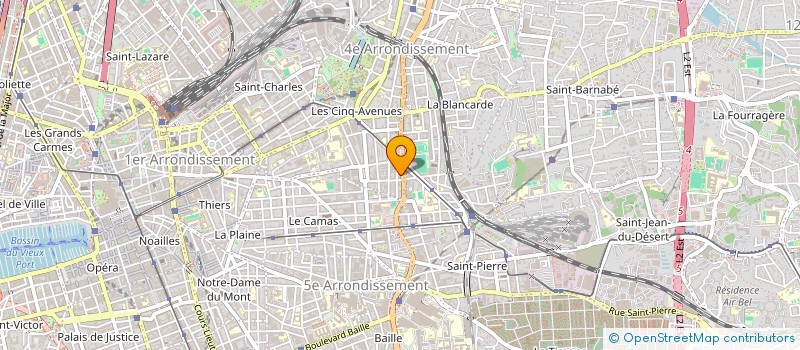 localisation de l'entreprise SUPERETTE VALLIER à MARSEILLE