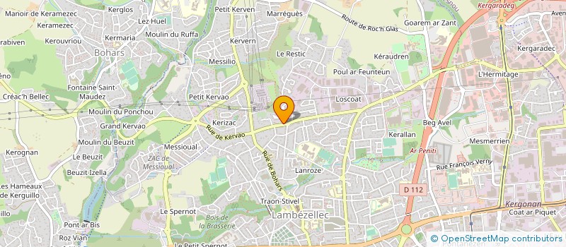 localisation de l'entreprise SUPERFLUX à BREST