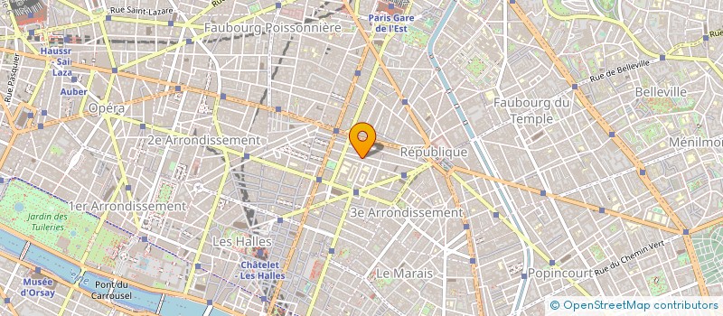 localisation de l'entreprise SUPERFLY RECORDS à PARIS
