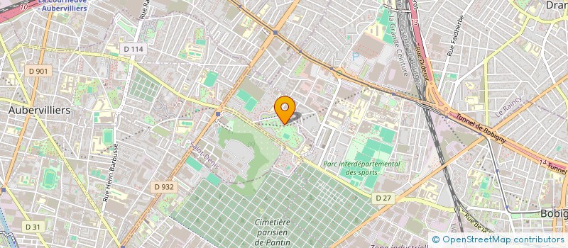 localisation de l'entreprise SUPERFRAIS  PANTIN