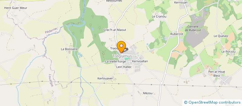 localisation de l'entreprise SUPERFUZZ  TREGLAMUS