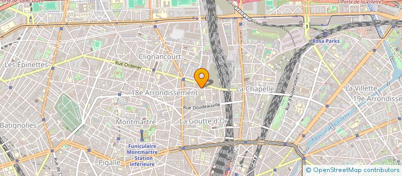 localisation de l'entreprise SUPERGLUE SARL  PARIS