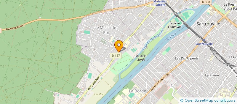 localisation de l'entreprise SUPERGOLF  LE MESNIL-LE-ROI