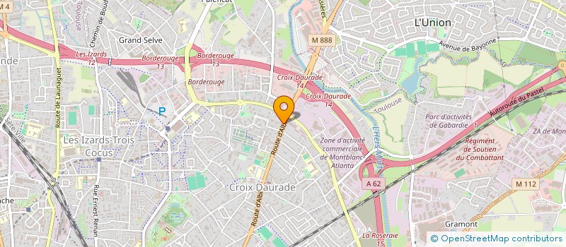 localisation de l'entreprise SUPERGROUP à TOULOUSE