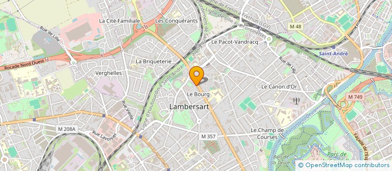 localisation de l'entreprise SUPERLATIF ABSOLU à LAMBERSART