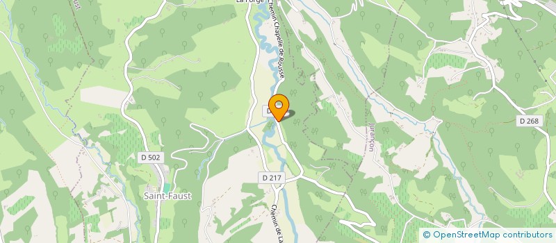 localisation de l'entreprise SUPERLIFE  SAINT-FAUST