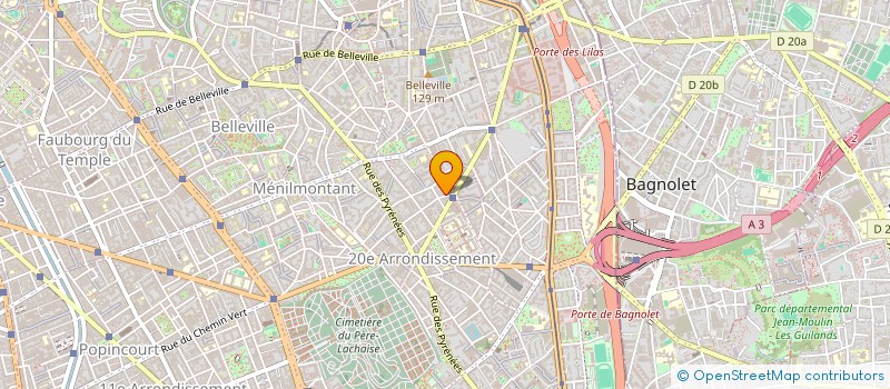 localisation de l'entreprise SUPERMACHE  PARIS