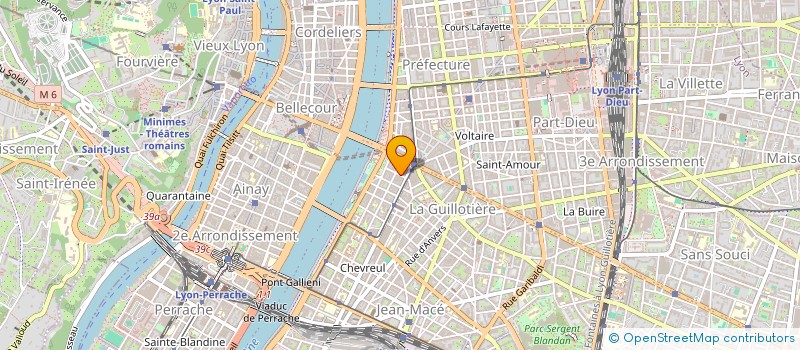 localisation de l'entreprise SUPERMACHE ASIE à LYON