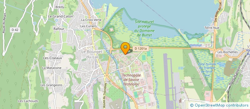 localisation de l'entreprise SUPERMAN  LE BOURGET-DU-LAC