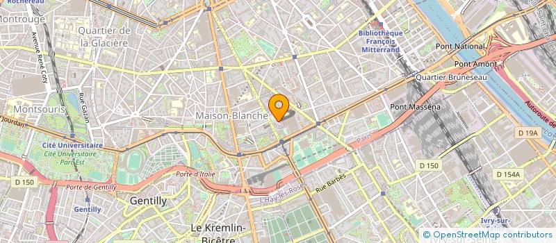 localisation de l'entreprise SUPERMARCHE BANGKOK à PARIS