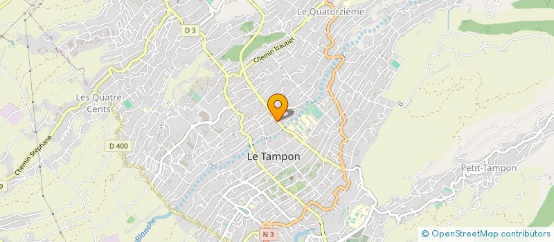 localisation de l'entreprise SUPERMARCHE DU BOULEVARD à LE TAMPON