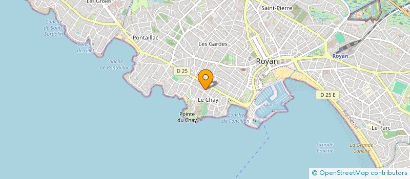 localisation de l'entreprise SUPERMARCHE DU CARRELAGE à ROYAN