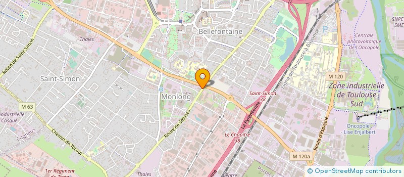 localisation de l'entreprise SUPERMARCHE GRAND ATLAS à TOULOUSE
