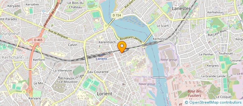 localisation de l'entreprise SUPERMARCHE ISTANBUL  LORIENT