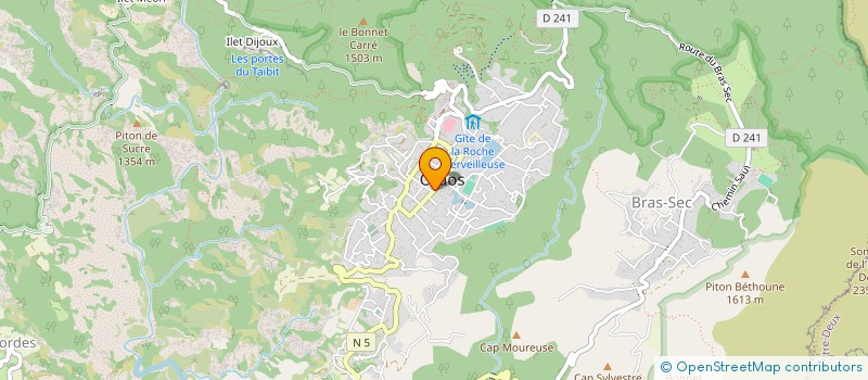 localisation de l'entreprise SUPERMARCHE MARE SECHE à CILAOS