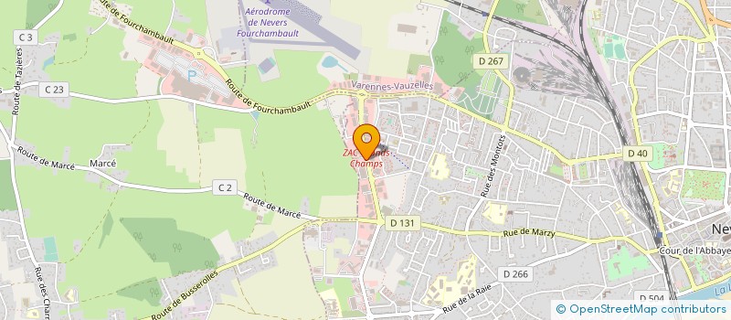 localisation de l'entreprise SUPERMARCHE NEVERS ISTANBUL à NEVERS