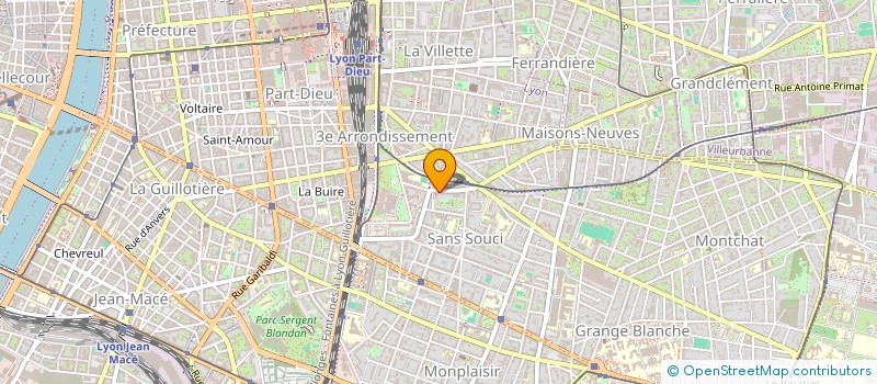 localisation de l'entreprise SUPERMARCHE SAFRAN  LYON