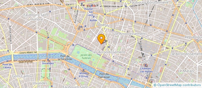 localisation de l'entreprise SUPERMARCHE SAINT HONORE à PARIS