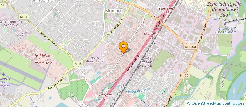 localisation de l'entreprise SUPERMARCHE SARAY à TOULOUSE