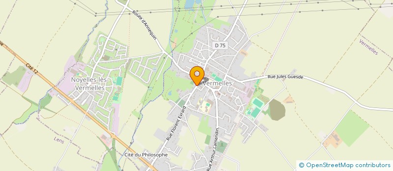 localisation de l'entreprise SUPERMARCHE VIRE à VERMELLES