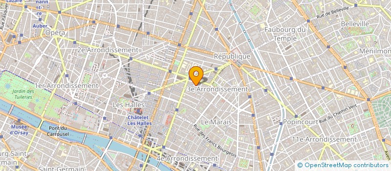 localisation de l'entreprise SUPERMARCHE VOLTA à PARIS
