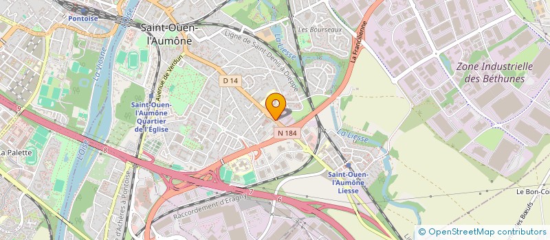 localisation de l'entreprise SUPERMARCHES CTRE CIAL BROUILLARDS à SAINT-OUEN-L'AUMONE