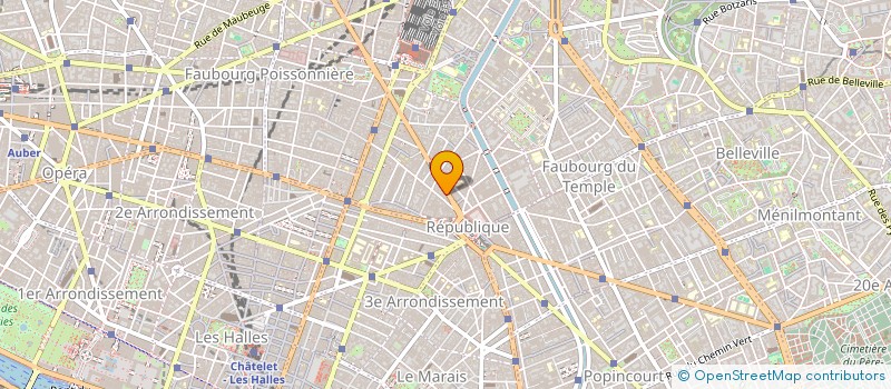 localisation de l'entreprise SUPERMARKET MAGENTA  PARIS