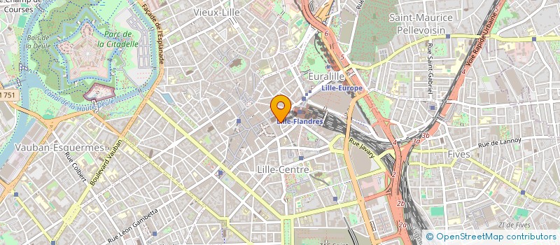 localisation de l'entreprise SUPERMARKET SOUDANI à LILLE
