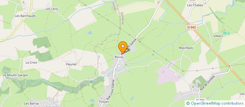 localisation de l'entreprise SUPERMAV & AUTRES AVS  DOMERAT