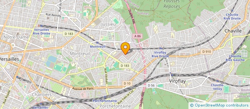 localisation de l'entreprise SUPERMONDAY à VERSAILLES