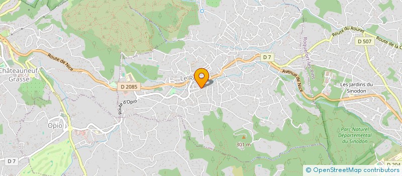 localisation de l'entreprise SUPERMOTARD.GAAZZZ!!!PURE ADRENALINE  LE ROURET