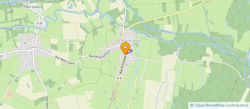 localisation de l'entreprise SUPERNOVA  MANICAMP