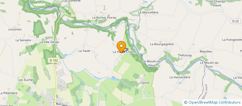 localisation de l'entreprise SUPERNOVA  MEZIERES-SUR-COUESNON