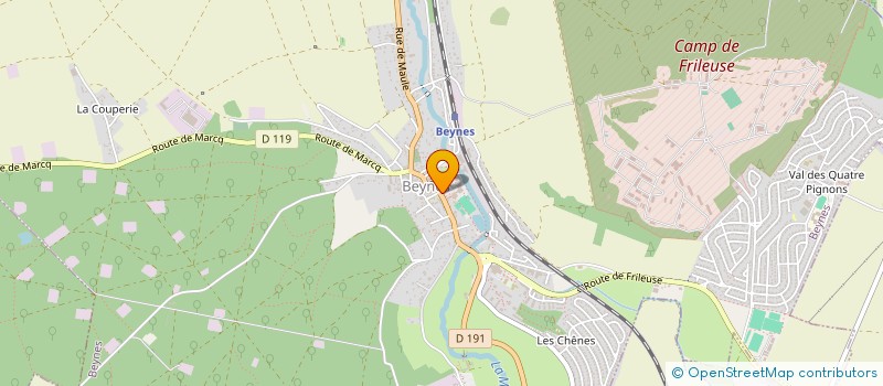 localisation de l'entreprise SUPERNOVA  BEYNES