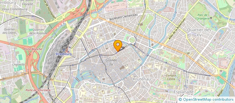 localisation de l'entreprise SUPERNOVA  STRASBOURG