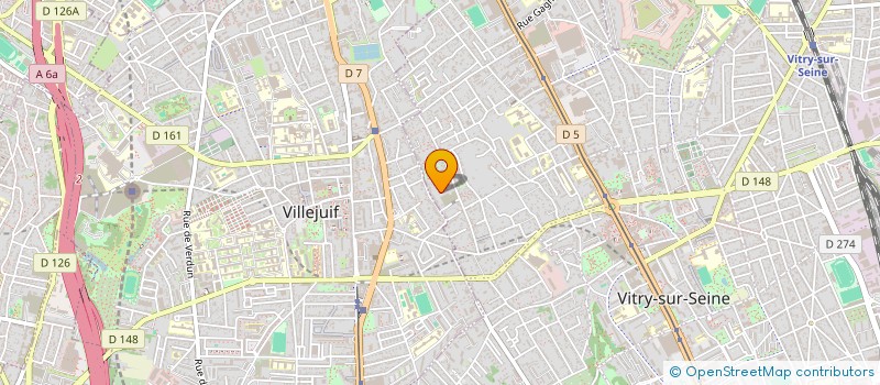 localisation de l'entreprise SUPERNOVA INT à VITRY-SUR-SEINE