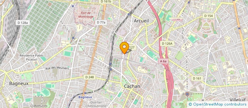 localisation de l'entreprise SUPERPLANNER ACADEMY à ARCUEIL