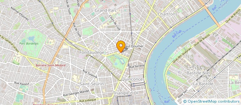 localisation de l'entreprise SUPERPRODUCTEUR à BORDEAUX