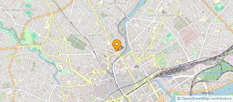 localisation de l'entreprise SUPERSABRE à NANTES