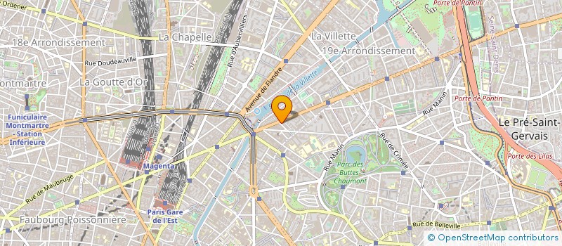 localisation de l'entreprise SUPERSOM à PARIS