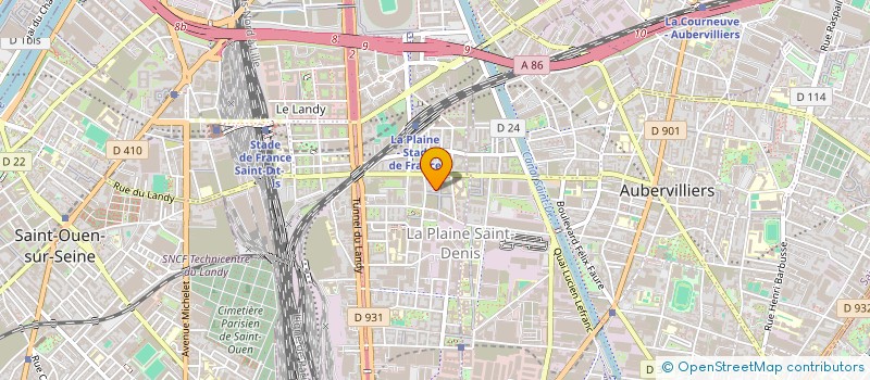 localisation de l'entreprise SUPERSONIC MVP à SAINT-DENIS
