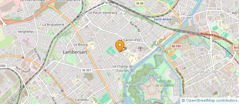 localisation de l'entreprise SUPERSTANE LILLE à LAMBERSART